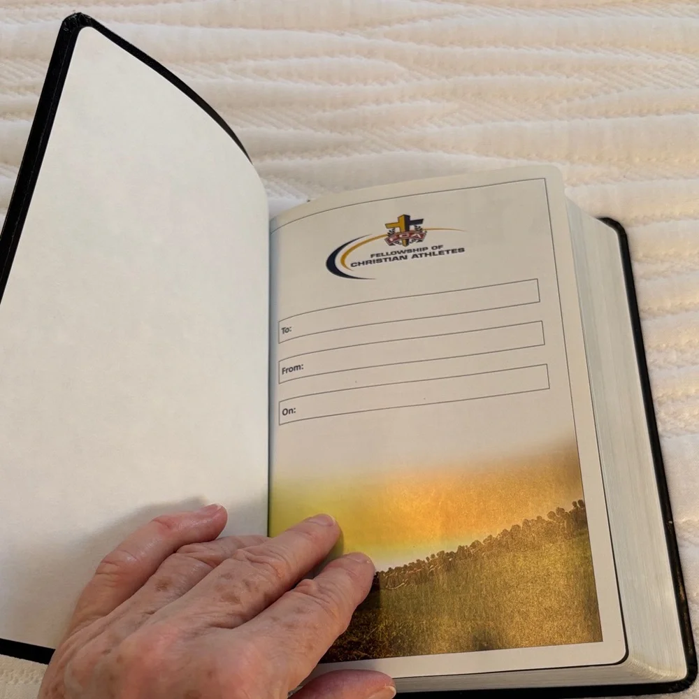 Fellowship of Christian Athletes Competitor’s  Coach's Bible w/Devotionals